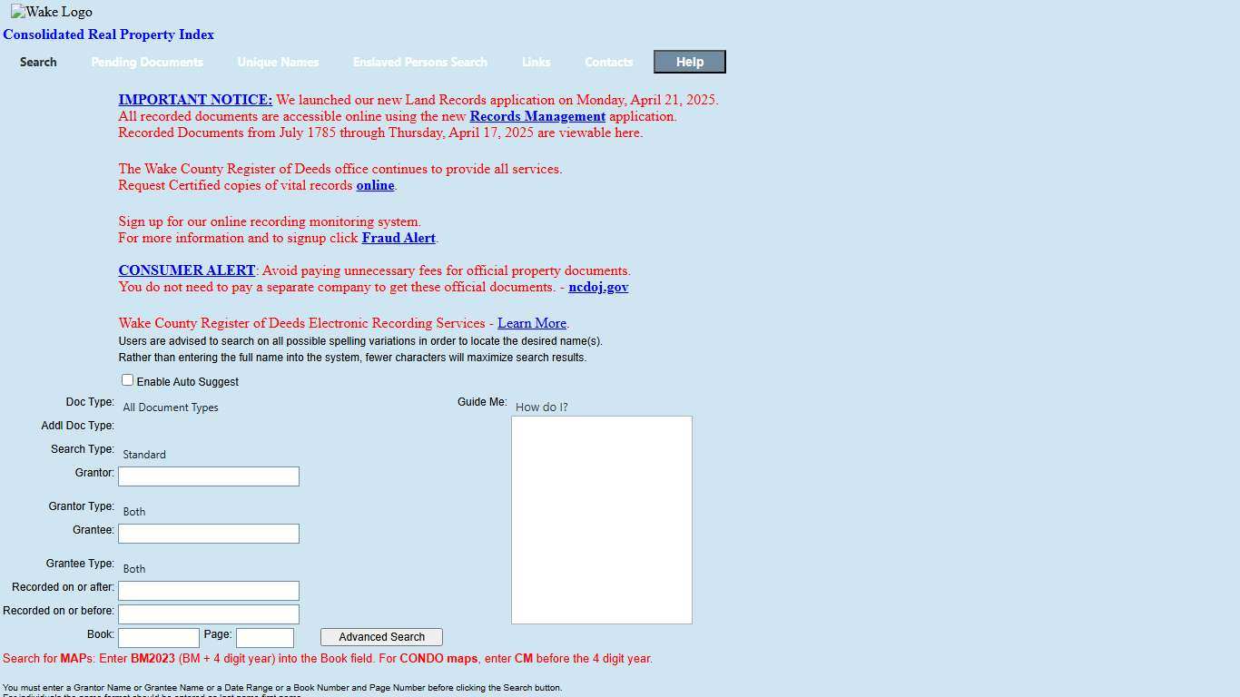 Books! Online Records Search