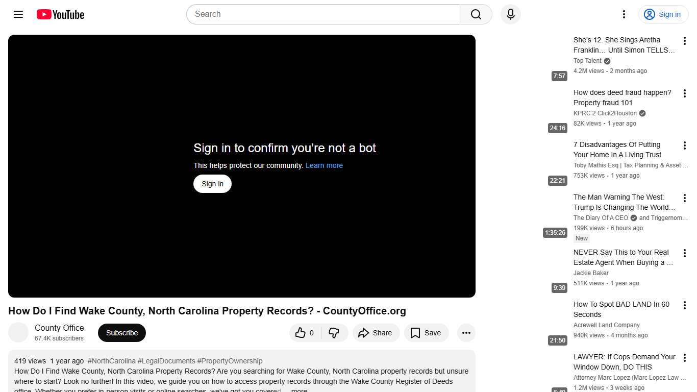 How Do I Find Wake County, North Carolina Property Records? - CountyOffice.org - YouTube